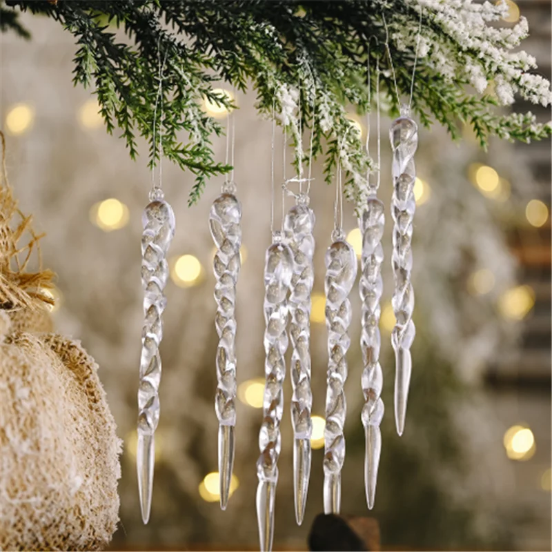 2022 New Year Home Christmas Decoration 13cm Ice Bar Pendant Christmas Tree Decoration Ornament Merry Christmas Navidad 2021
2022 New Year Home Christmas Decoration 13cm Ice Bar Pendant Christmas Tree Decoration Ornament Merry Christmas Navidad 2021
