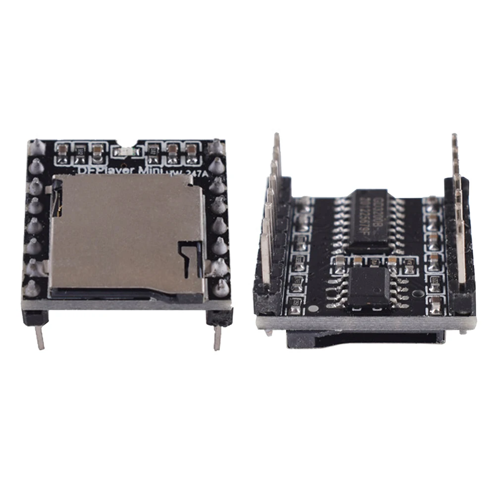 HW-247A мини модуль MP3-плеера MP3 аудио Плата декодирования голоса Sup порт ing последовательный порт UNO DF плеер TF карта U диск
HW-247A мини модуль MP3-плеера MP3 аудио Плата декодирования голоса Sup порт ing последовательный порт UNO DF плеер TF карта U диск