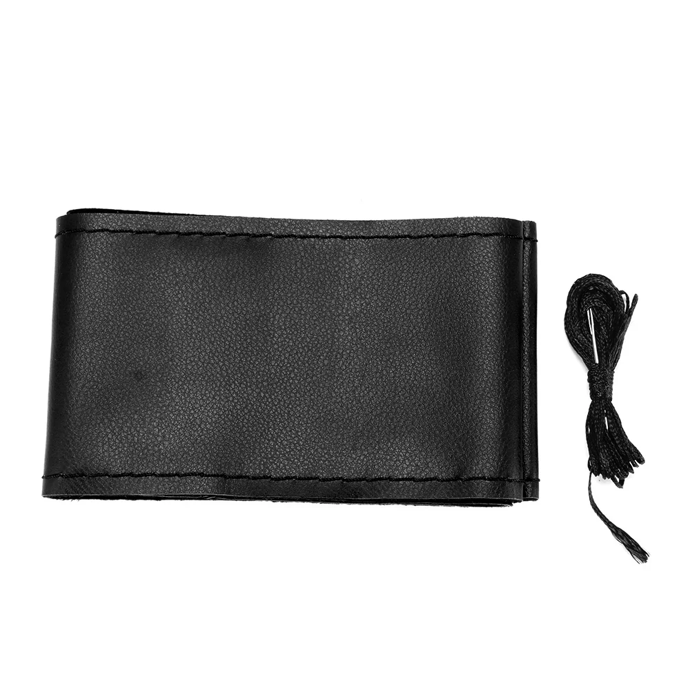 AOZBZ Universal 38cm Diameter Car Steering Wheel Cover Fiber Leather With Soft Anti-Slip Black DIY Braid & Needles Thread
AOZBZ Universal 38cm Diameter Car Steering Wheel Cover Fiber Leather With Soft Anti-Slip Black DIY Braid & Needles Thread