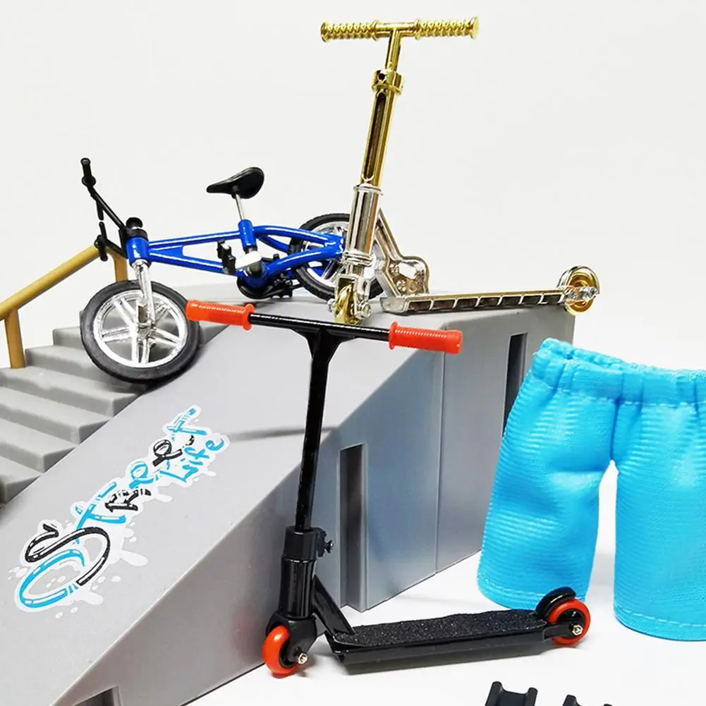 Skate Park Ramp Finger Fingerboard Bicycle Ramp Mini Skate Parts Fingerboard Novelty Toys Sport Game For Children
Skate Park Ramp Finger Fingerboard Bicycle Ramp Mini Skate Parts Fingerboard Novelty Toys Sport Game For Children