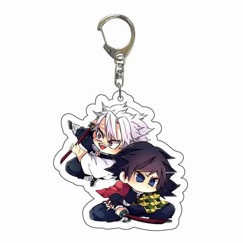 Anime Demon Slayer Kimetsu no Yaiba keychain Kamado Tanjirou Nezuko Agatsuma Zenitsu Rengoku Kyoujurou Two-Side Acrylic key ring
Anime Demon Slayer Kimetsu no Yaiba keychain Kamado Tanjirou Nezuko Agatsuma Zenitsu Rengoku Kyoujurou Two-Side Acrylic key ring