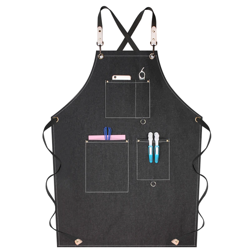 Canvas apron kitchen restaurant barber milk tea flower shop workwear painting barista aprons logo print
Canvas apron kitchen restaurant barber milk tea flower shop workwear painting barista aprons logo print