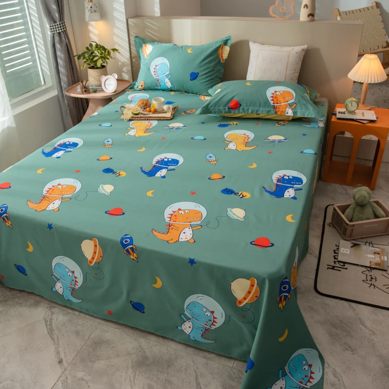 1pc Cartoon Dinosaur Fitted Sheet Cotton Bed Sheets Twin Full Queen King Size Bed Flat Sheet Bedspreads for Beds No Pillowcase
1pc Cartoon Dinosaur Fitted Sheet Cotton Bed Sheets Twin Full Queen King Size Bed Flat Sheet Bedspreads for Beds No Pillowcase