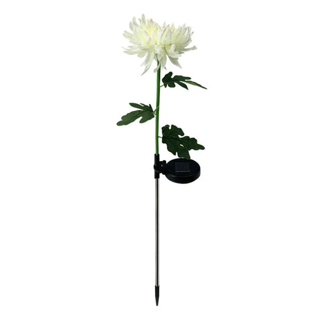 Chrysanthemum Solar Light LED Lamp Outdoor Garden Simulation Flower Lawn Light Plug-In Garden Land Lamp Light Garden Decor
Chrysanthemum Solar Light LED Lamp Outdoor Garden Simulation Flower Lawn Light Plug-In Garden Land Lamp Light Garden Decor