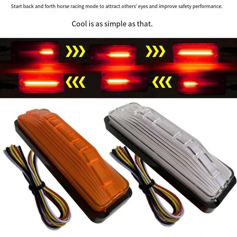 2pcs Suitable For Sweeper RV Cargo Truck Modified 28LED Bi-color High Brake Tail Light Side Light Turn Signal
2pcs Suitable For Sweeper RV Cargo Truck Modified 28LED Bi-color High Brake Tail Light Side Light Turn Signal