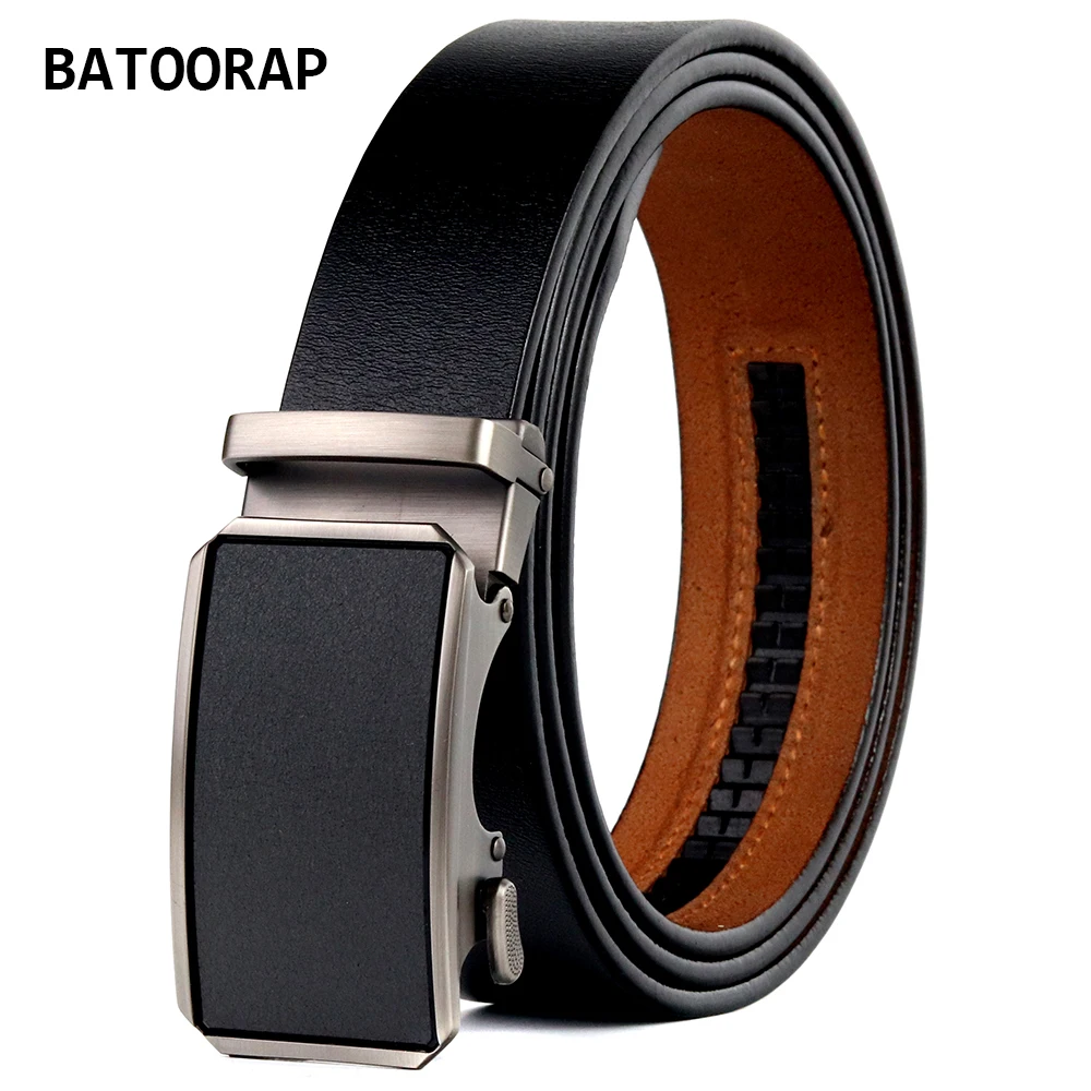 BATOORAP Luxury Brand Leather Belt For Men Black Metal Buckle Automatic Trouser Belt Strap For Fashion Jeans High Quality FGHY15
BATOORAP Luxury Brand Leather Belt For Men Black Metal Buckle Automatic Trouser Belt Strap For Fashion Jeans High Quality FGHY15