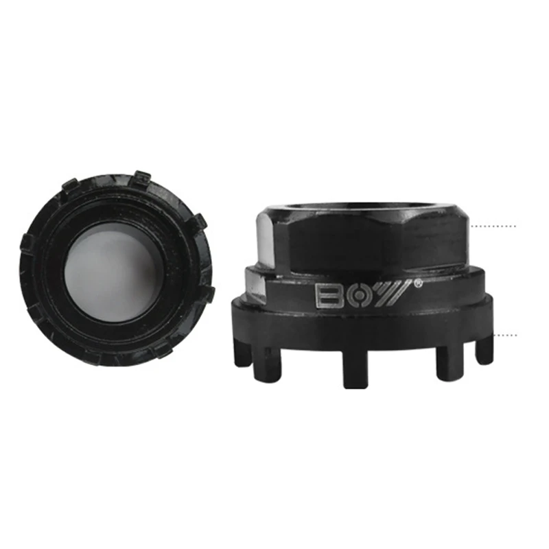 BOY Bicycle Crank Remover Bottom Bracket Shaft Repair Tool Bike Part Extractor Steel Bicycle Tools Eight Claw Sleeve 
BOY Bicycle Crank Remover Bottom Bracket Shaft Repair Tool Bike Part Extractor Steel Bicycle Tools Eight Claw Sleeve