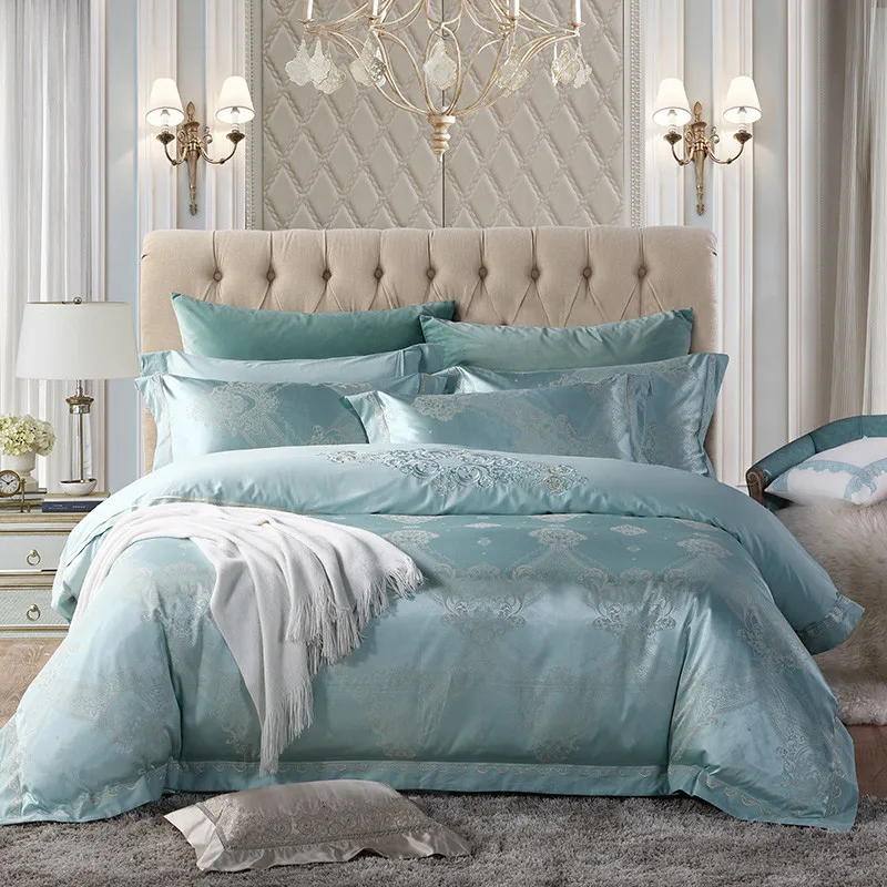 European-style jacquard bedding set Thick sheets sanded bed set winter cotton hotel wedding duvet cover bed sheet pillowcase
European-style jacquard bedding set Thick sheets sanded bed set winter cotton hotel wedding duvet cover bed sheet pillowcase