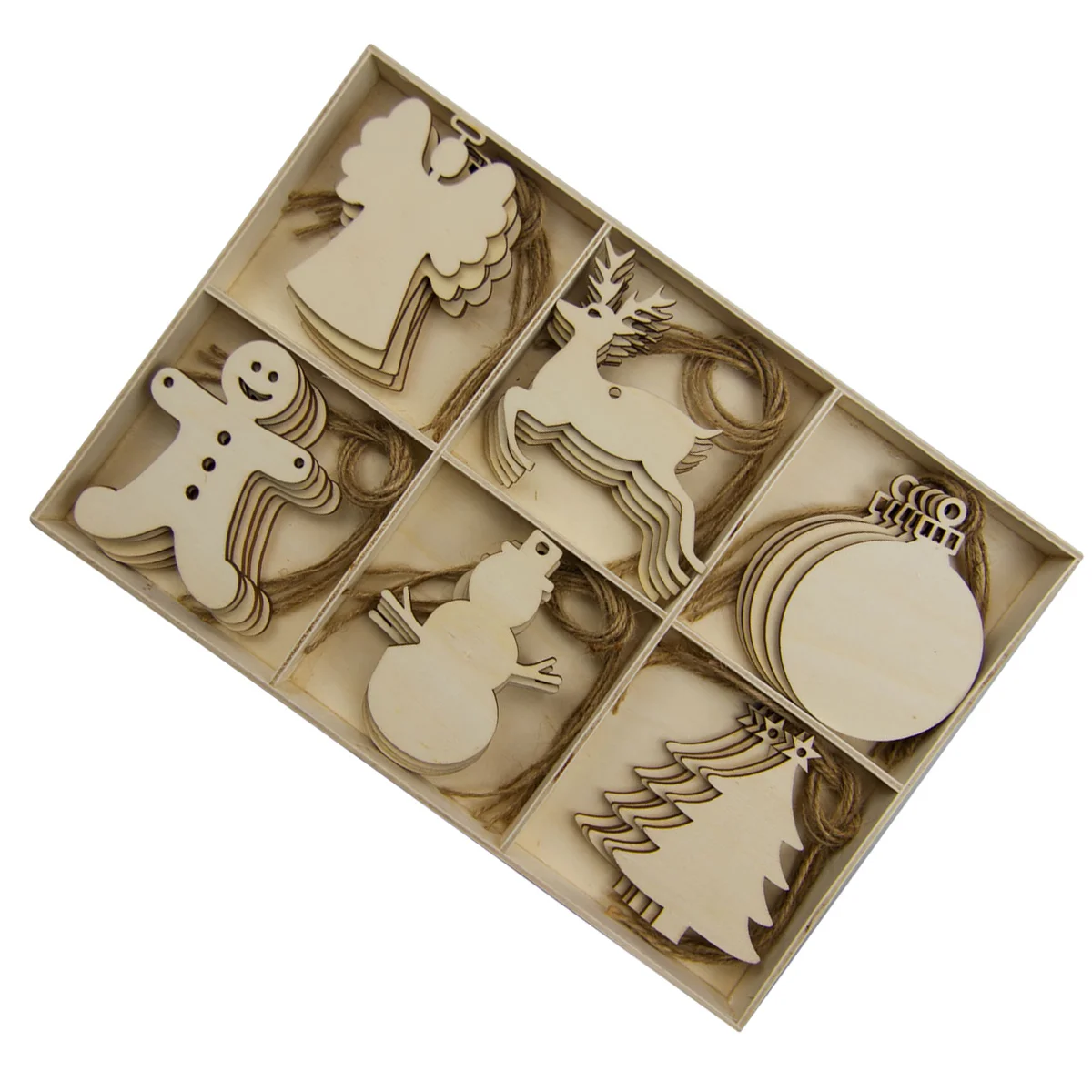 30pcs Christmas Wooden Slices Chips Shaped Embellishments Hanging Decorations Wood Crafts DIY Accessories Small Pendants for
30pcs Christmas Wooden Slices Chips Shaped Embellishments Hanging Decorations Wood Crafts DIY Accessories Small Pendants for
