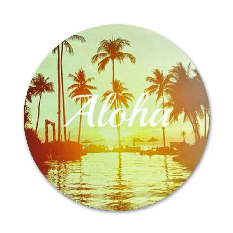Green Venice Aloha Palms Printed Trees Icons Pins Badge Decoration Brooches Metal Badges For Backpack Decoration
Green Venice Aloha Palms Printed Trees Icons Pins Badge Decoration Brooches Metal Badges For Backpack Decoration