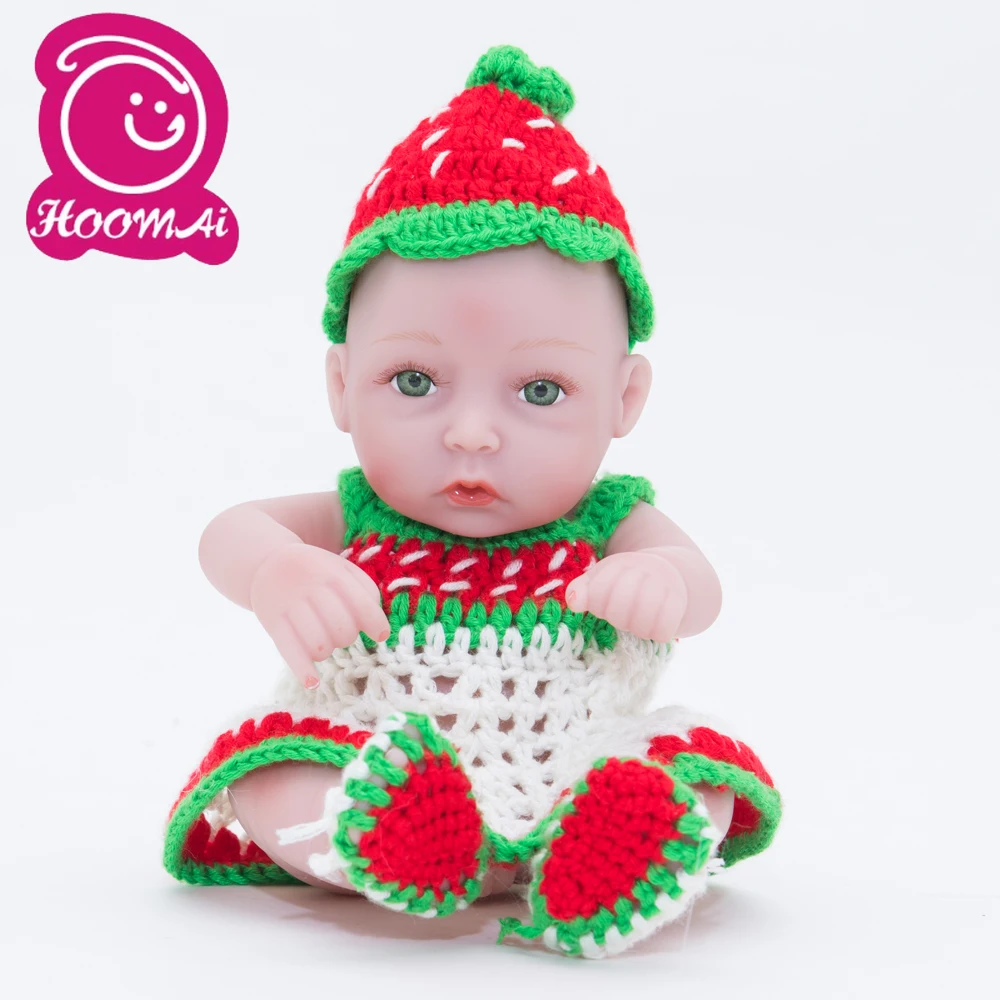 10" Cute Newborn Mini Bebe Reborn Baby Doll Full Silicone Vinyl Lifelike Baby Reborn For Kid Game Toy Kids Birthday Gift 25CM
10" Cute Newborn Mini Bebe Reborn Baby Doll Full Silicone Vinyl Lifelike Baby Reborn For Kid Game Toy Kids Birthday Gift 25CM