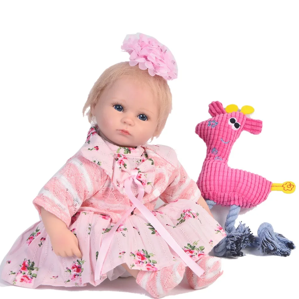 43cm very soft bebe reborn doll Good quality children's gift toy slicone cloth reborn Adorable baby dolls 2019 Popular realisti
43cm very soft bebe reborn doll Good quality children's gift toy slicone cloth reborn Adorable baby dolls 2019 Popular realisti