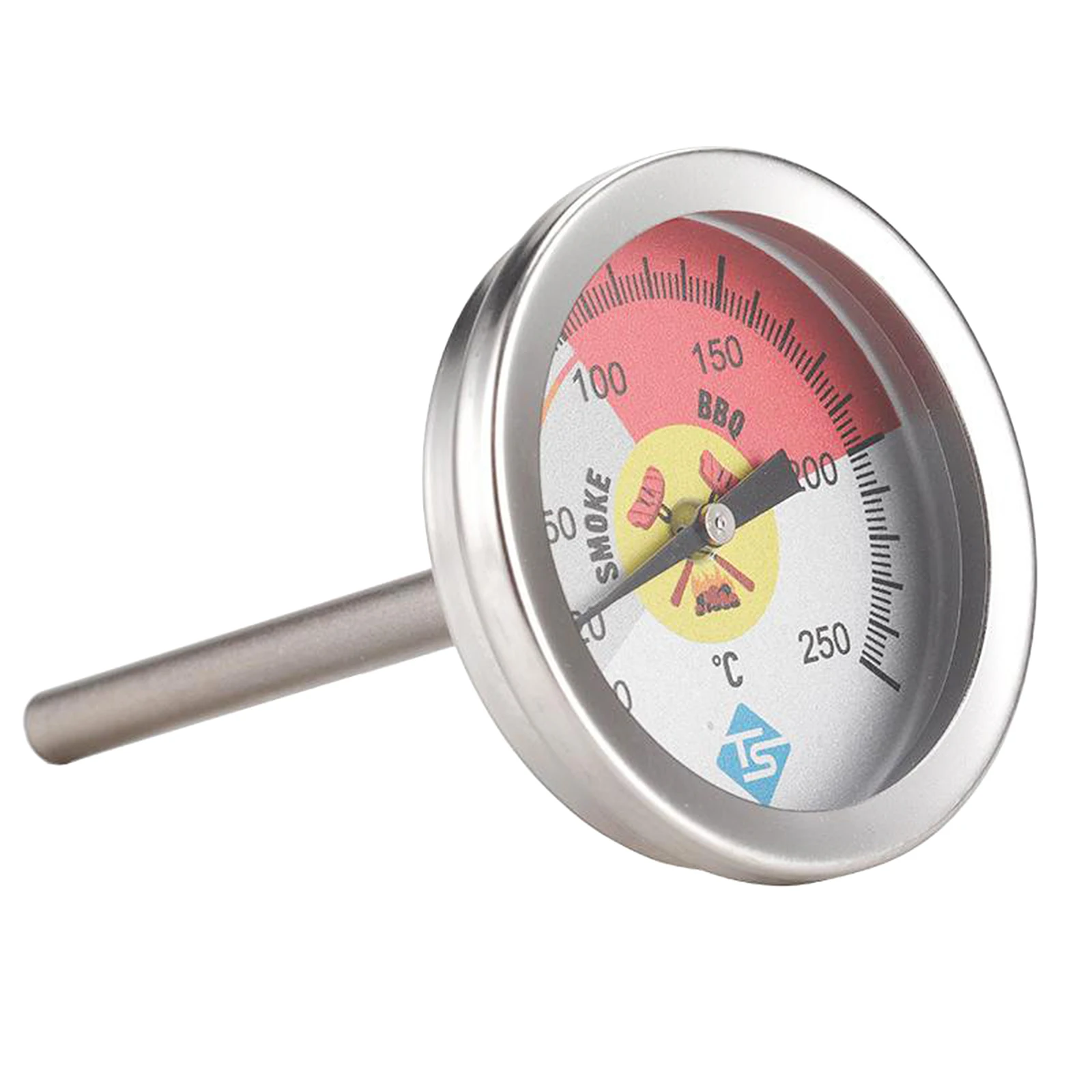 Kitchen 0-250 Celsius Stainless Steel Barbecue BBQ Smoker Grill Thermometer Temperature Gauge Oven Thermometer
Kitchen 0-250 Celsius Stainless Steel Barbecue BBQ Smoker Grill Thermometer Temperature Gauge Oven Thermometer