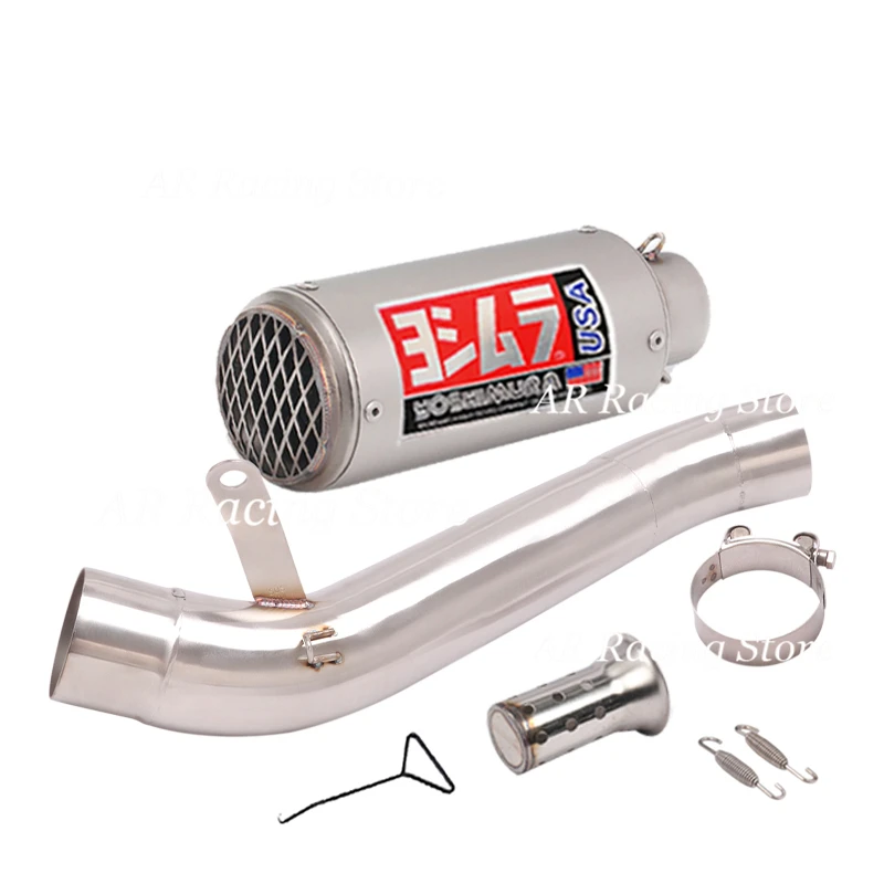For Aprilia RSV4 2017 to 2019 Motorcycle Slip On Exhaust Middle Link RSV4 Exhaust Link Pipe With Yoshimura Muffler Exhaust Pipe
For Aprilia RSV4 2017 to 2019 Motorcycle Slip On Exhaust Middle Link RSV4 Exhaust Link Pipe With Yoshimura Muffler Exhaust Pipe