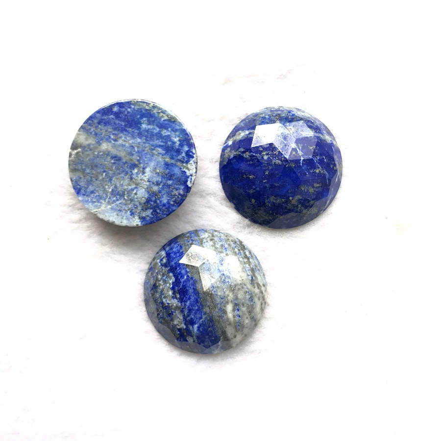 Wholesale 1pcs 100% Natural Lapis Lazuli 29mm Faceted Round Gem stone Bead Cabochon Ring Face
Wholesale 1pcs 100% Natural Lapis Lazuli 29mm Faceted Round Gem stone Bead Cabochon Ring Face