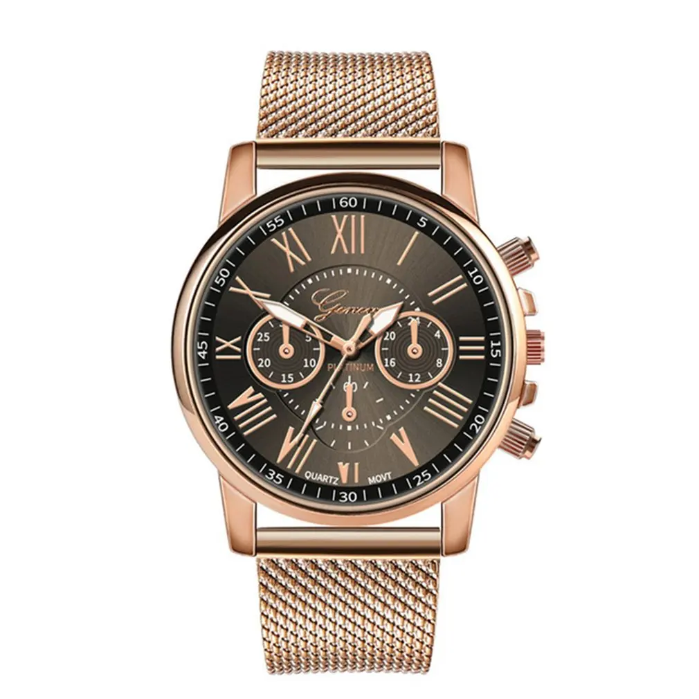 Personality Gold Net Stainless Steel Watch Distinguished Luxury Casual Quartz Watch Men'S And Women'S Watches
Personality Gold Net Stainless Steel Watch Distinguished Luxury Casual Quartz Watch Men'S And Women'S Watches