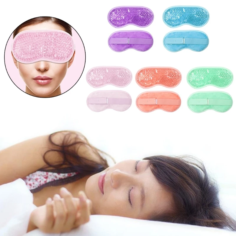 Reusable PVC Gel Beads Eye Mask Flexible Soothing Relaxing Sleeping Mask Ice Goggles for Hot Cold Therapy
Reusable PVC Gel Beads Eye Mask Flexible Soothing Relaxing Sleeping Mask Ice Goggles for Hot Cold Therapy