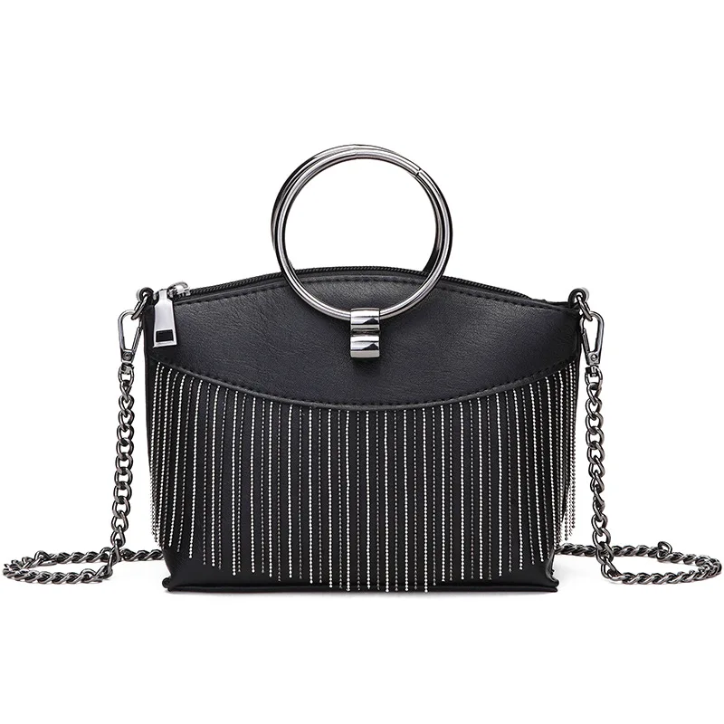 2021 new portable small bag female Korean version with one shoulder messenger bag tassel bag mini chic chain bag
2021 new portable small bag female Korean version with one shoulder messenger bag tassel bag mini chic chain bag