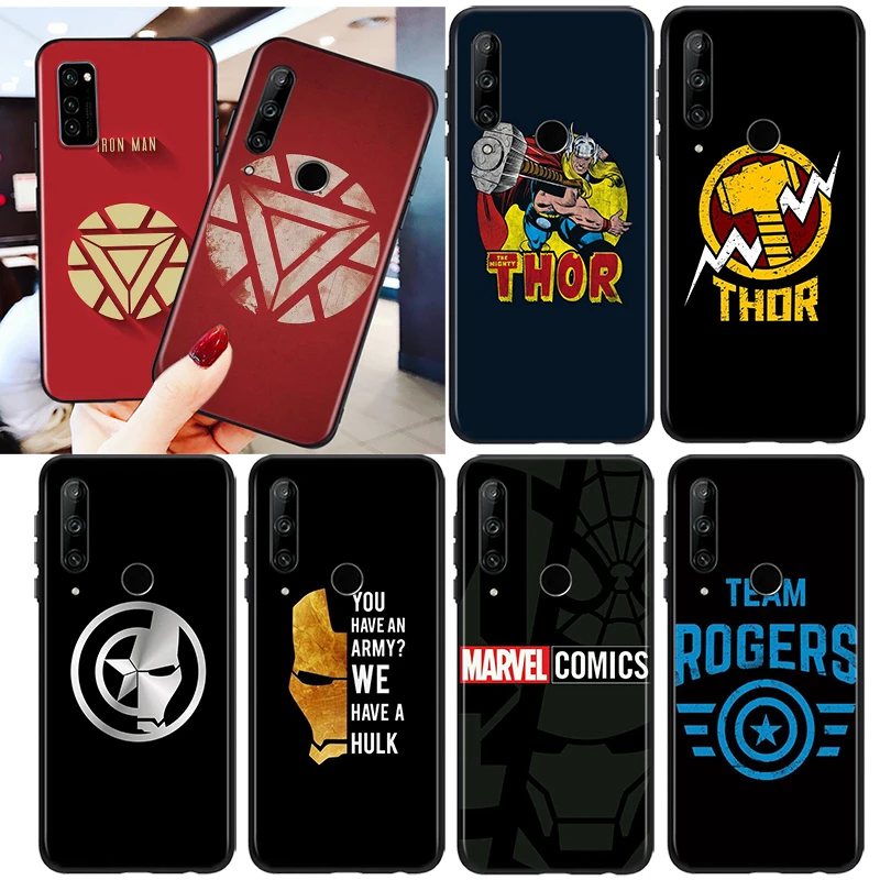 Marvel Avengers Hero Logo For Honor 8S 8C 8X MAX 8A 8 7S 7A 7C Play 3E Prime Pro 2020 2019 Silicone Black Phone Case
Marvel Avengers Hero Logo For Honor 8S 8C 8X MAX 8A 8 7S 7A 7C Play 3E Prime Pro 2020 2019 Silicone Black Phone Case