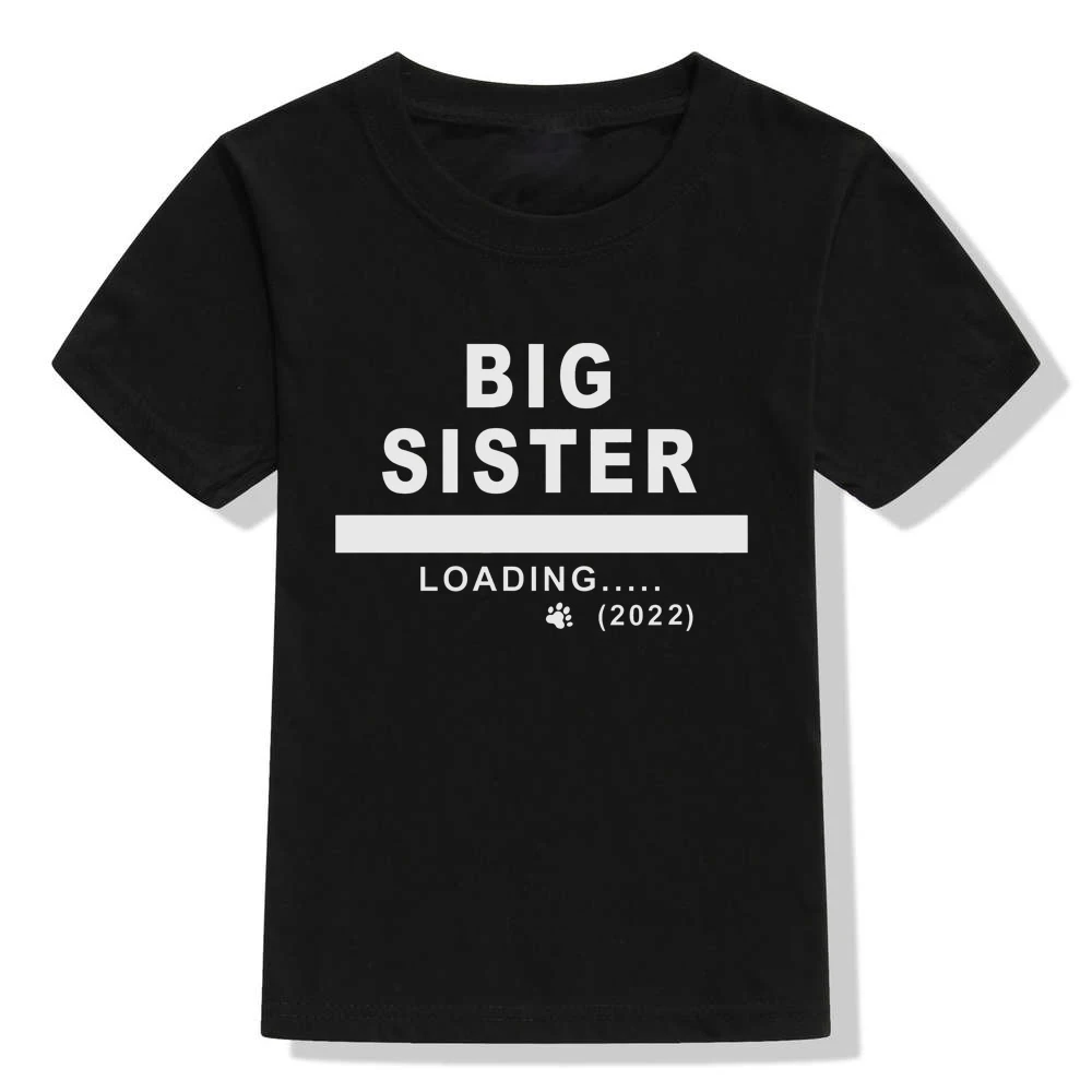 Big Brother с вертикальной загрузкой 2022 Sister (старшая сестра) Загрузка футболка братьев