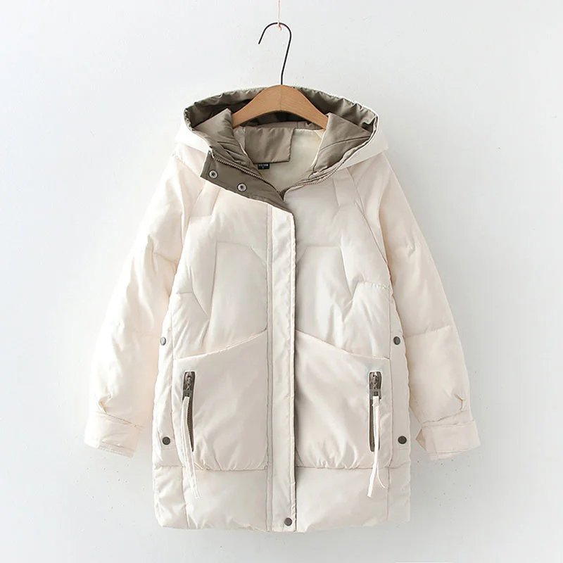 2021 The new listing women winter Thick Hooded Down Jacket Cotton Long Warm Padded Parka For women Plus Size 2XL winter Coat
2021 The new listing women winter Thick Hooded Down Jacket Cotton Long Warm Padded Parka For women Plus Size 2XL winter Coat