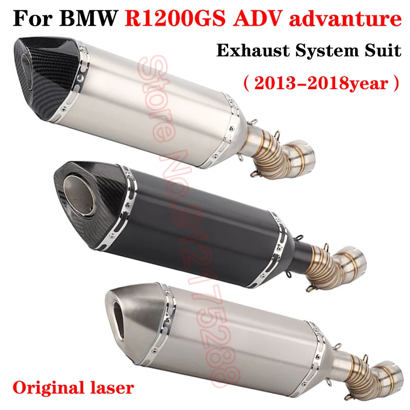 

Для BMW R1200gs 2013-2018 ADV 2014-2018 R1200GS ADV advanture 2014-2018 глушитель выхлопной трубы среднее звено трубопровод модифицирован