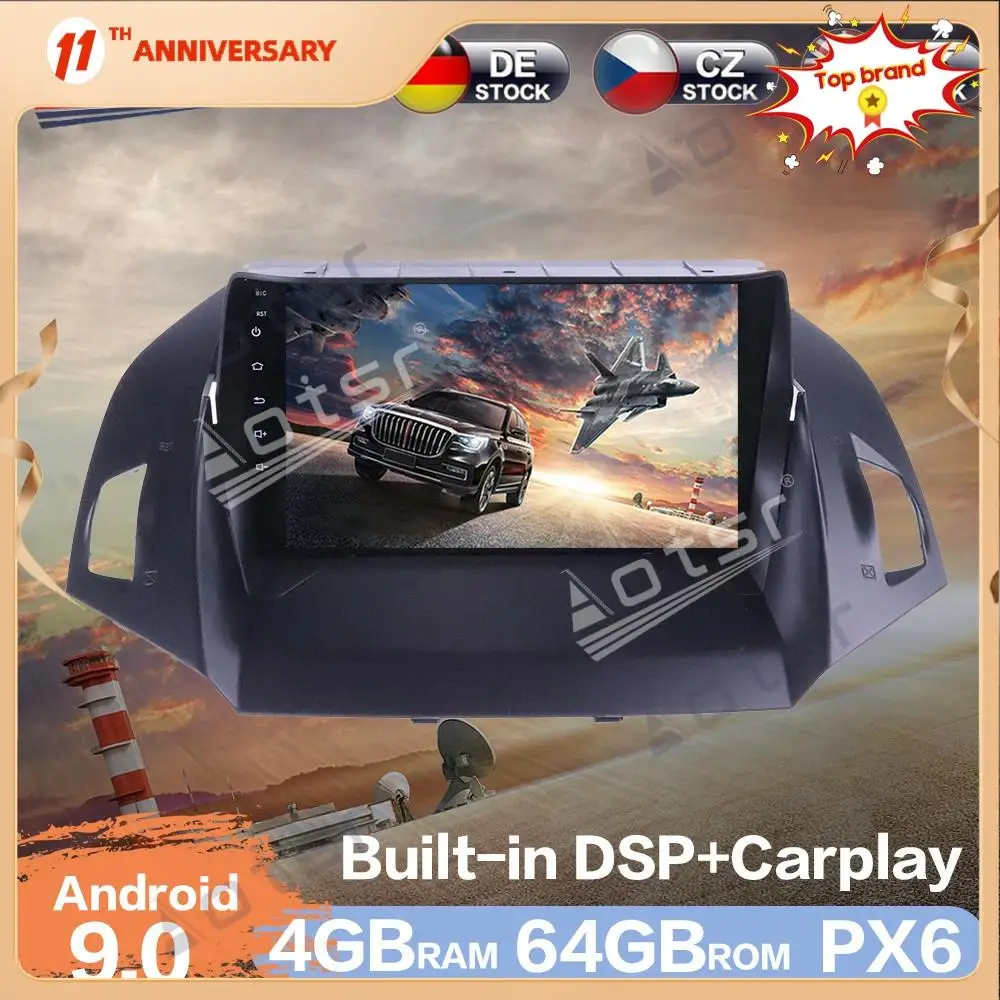 Aotsr 9 дюймов Android 9,0 автомобильное радио GPS навигация DSP авто стерео видео мультимедиа DVD плеер для Ford Kuga Escape 2012-19
Aotsr 9 дюймов Android 9,0 автомобильное радио GPS навигация DSP авто стерео видео мультимедиа DVD плеер для Ford Kuga Escape 2012-19
