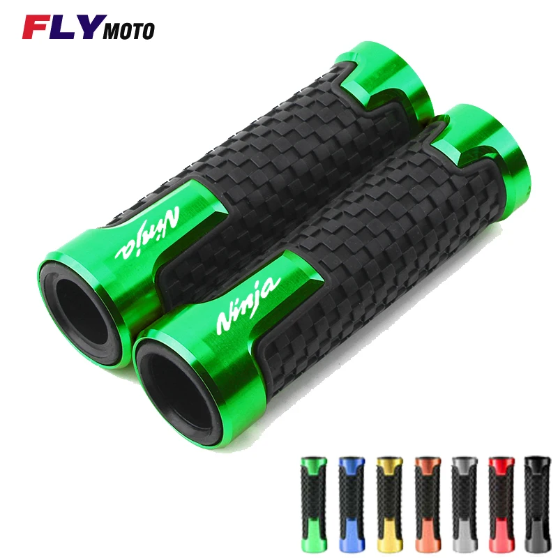 For KAWASAKI Ninja 250R 300R 250 400 650R 1000 2008-2019 7/8" 22mm CNC Aluminum Motorcycle Handle Grips Racing Handlebar Grip
For KAWASAKI Ninja 250R 300R 250 400 650R 1000 2008-2019 7/8" 22mm CNC Aluminum Motorcycle Handle Grips Racing Handlebar Grip