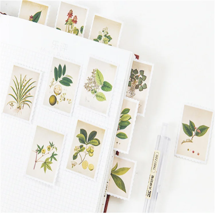 45Pcs Plant Atlas Stamp Sticker paper mini Stationery Sticker Vintage Flower Diary Planner Decorative Scrapbooking DIY Sticker
45Pcs Plant Atlas Stamp Sticker paper mini Stationery Sticker Vintage Flower Diary Planner Decorative Scrapbooking DIY Sticker