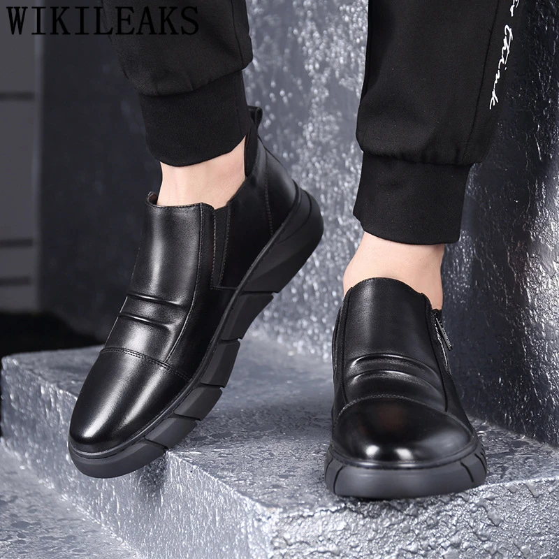 Leather Shoes Men Sepatu Slip On Pria Men Shoes Luxury Brand Designer Shoes Zapatos De Hombre Casuales Cuero Tenis Masculino
Leather Shoes Men Sepatu Slip On Pria Men Shoes Luxury Brand Designer Shoes Zapatos De Hombre Casuales Cuero Tenis Masculino