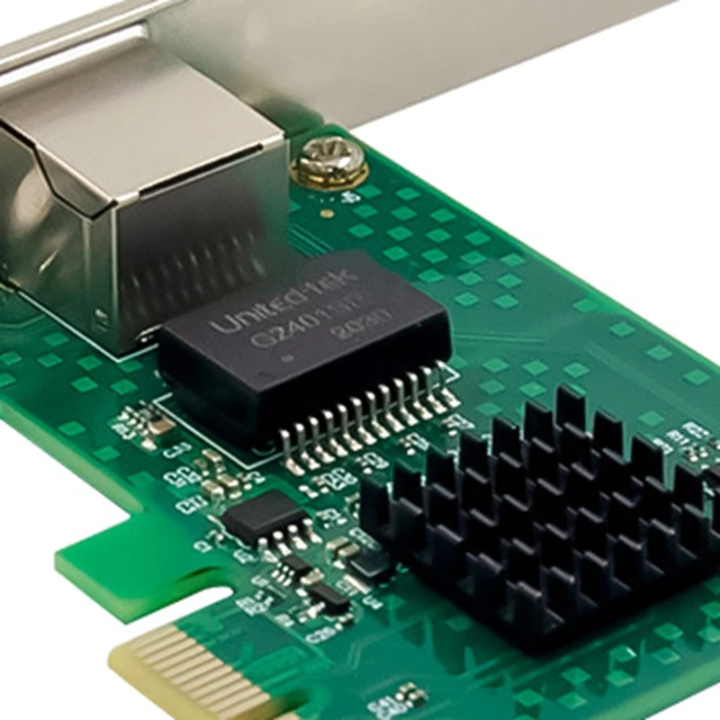 PCI-E I225-V Single Port 2.5G Ethernet Server Network Card Integrated Gigabit Network Card 
PCI-E I225-V Single Port 2.5G Ethernet Server Network Card Integrated Gigabit Network Card