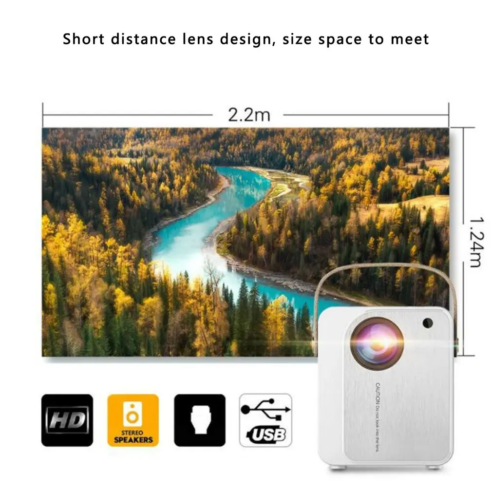 YJ350 LED Projector with Speaker 1080P Wireless Screen Mirroring Portable Wifi Outdoor Movie Projector for Smartphone
YJ350 LED Projector with Speaker 1080P Wireless Screen Mirroring Portable Wifi Outdoor Movie Projector for Smartphone