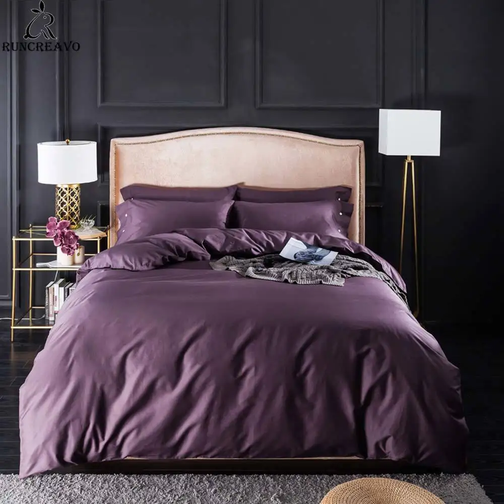 Nordic Purple Egyptian Cotton Bedlinens Twin Queen King Size Family Set Duvet Cover Set Bedding Fitted Sheet
Nordic Purple Egyptian Cotton Bedlinens Twin Queen King Size Family Set Duvet Cover Set Bedding Fitted Sheet