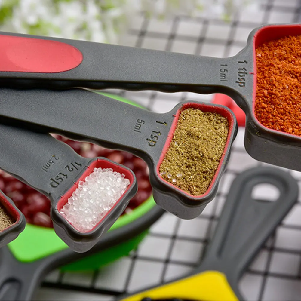 4PCS Measuring Cups And Measuring Spoon Scoop Silicone Handle Kitchen Measuring Tool 2020NEW Fast Deliver
4PCS Measuring Cups And Measuring Spoon Scoop Silicone Handle Kitchen Measuring Tool 2020NEW Fast Deliver