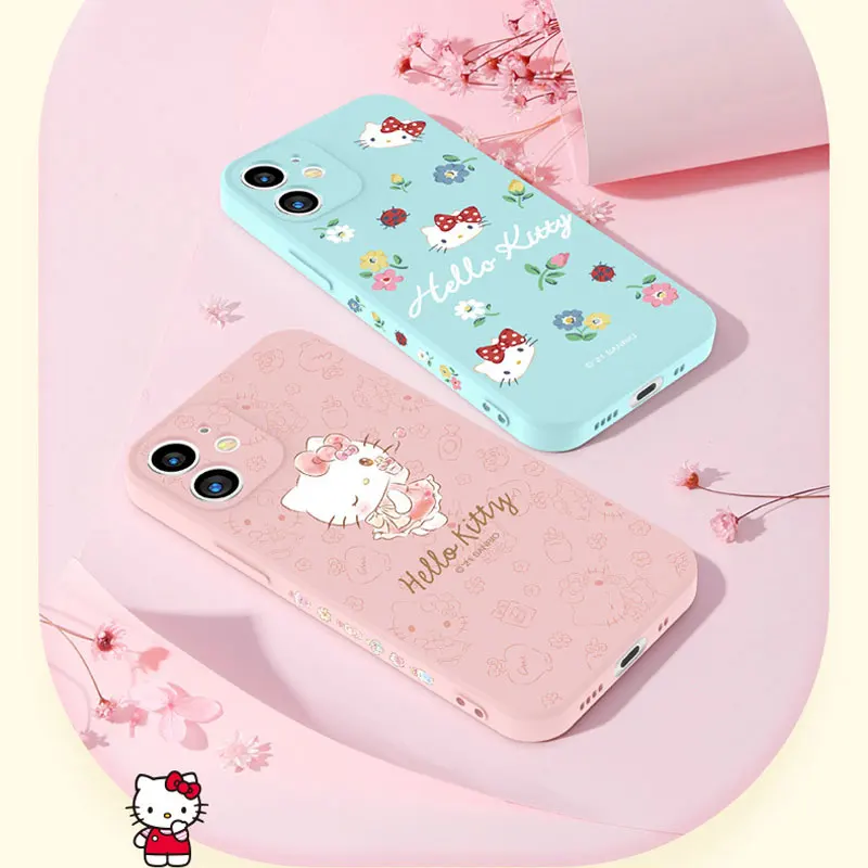 Hello Kitty Silicone Protective Case for Iphone 12/mini/pro/pro Max Flocking Lining with Rope Hole Scratch Resistant Phone Case
Hello Kitty Silicone Protective Case for Iphone 12/mini/pro/pro Max Flocking Lining with Rope Hole Scratch Resistant Phone Case