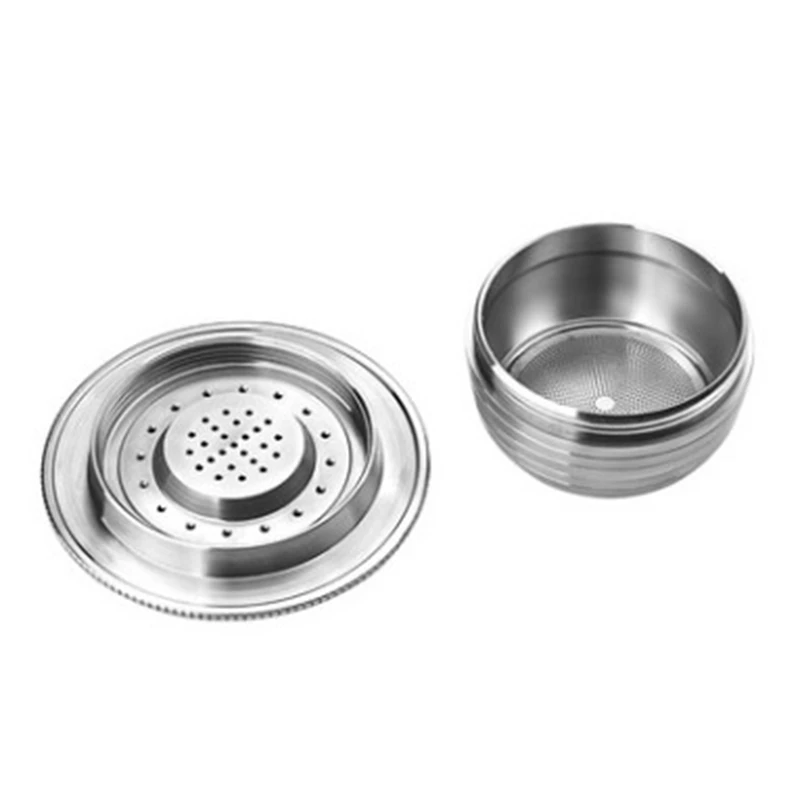 Compatible for BIALETTI Reusable Coffee Capsules Stainless Steel Filter Capsule Shell
Compatible for BIALETTI Reusable Coffee Capsules Stainless Steel Filter Capsule Shell