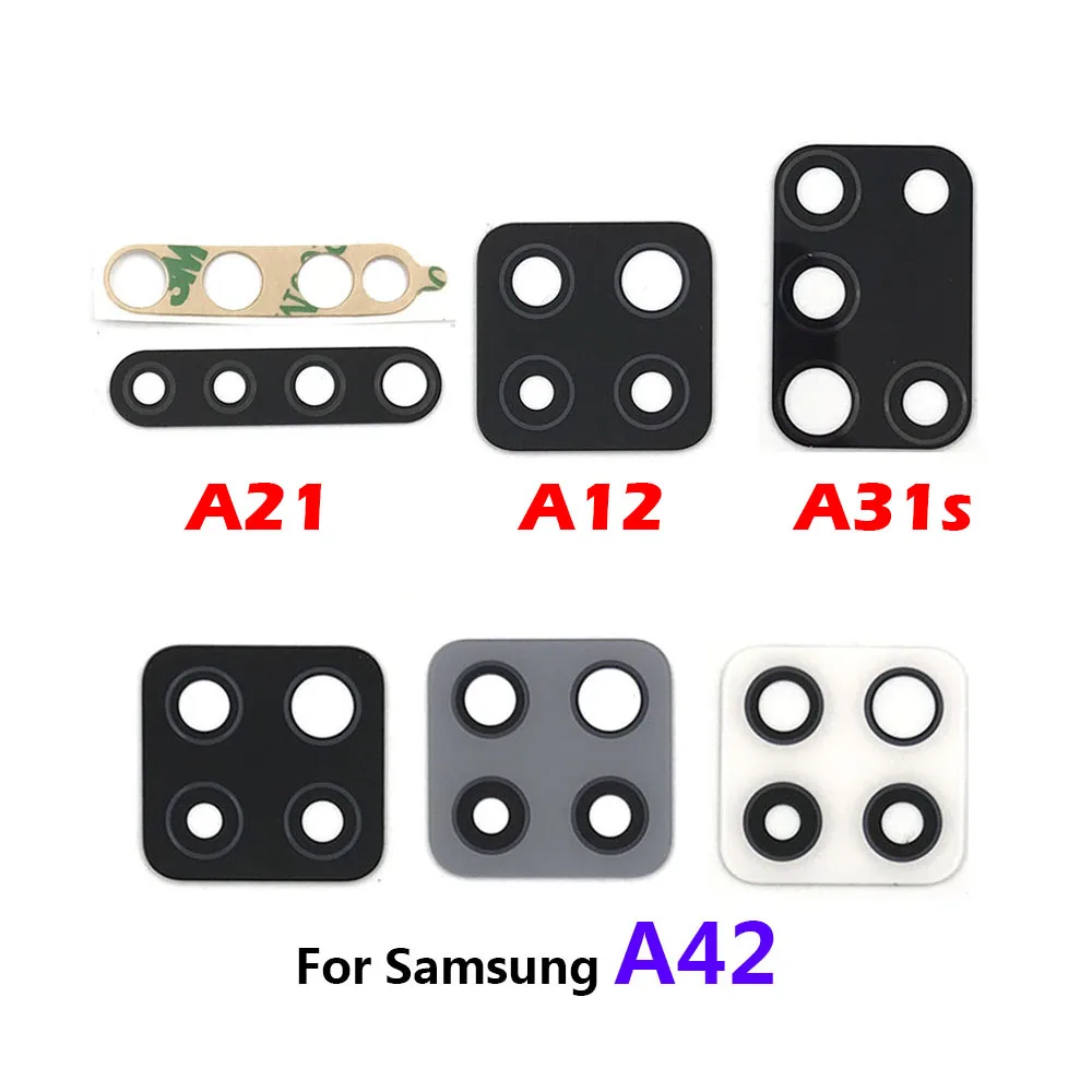 Стеклянный объектив задней камеры 2 шт. для Samsung S10e S10 S20 fe Plus Ultra Note 10 Lite M31s A21 A12 A30s A42