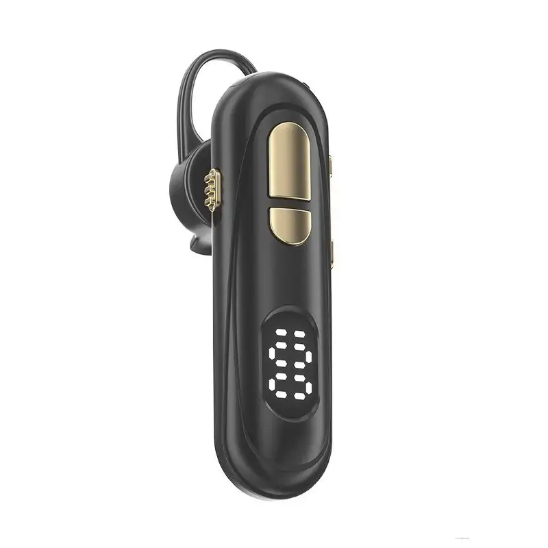 New Digital Display Wireless Business Single Ear Bluetooth Headset Standby King Universal Hanging Ear Headset
New Digital Display Wireless Business Single Ear Bluetooth Headset Standby King Universal Hanging Ear Headset