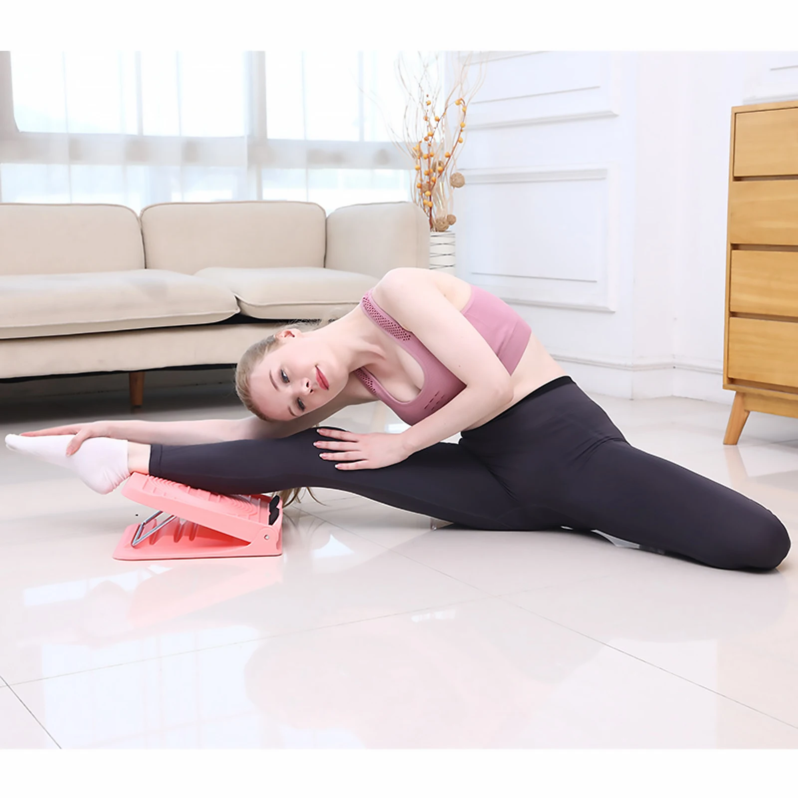 Anti-Slip Adjustable Foot Calf Stretcher Incline Board Body Stretching Tool for Sports Yoga Massage Fitness Pedal Stretcher
Anti-Slip Adjustable Foot Calf Stretcher Incline Board Body Stretching Tool for Sports Yoga Massage Fitness Pedal Stretcher
