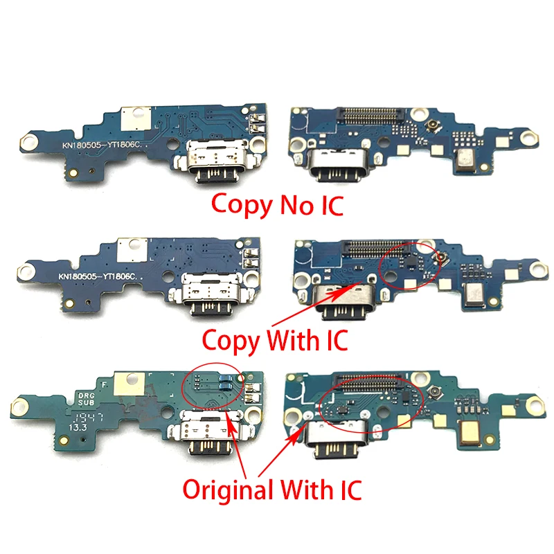 1 шт. для Nokia X6/6 Plus TA 1099/1103 Type C USB зарядный порт док станция соединитель гибкий