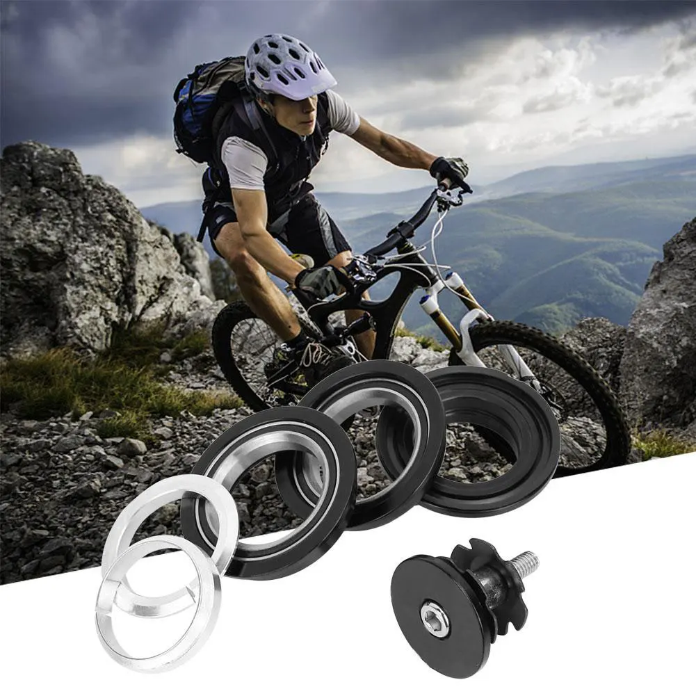 Bicycle Headset Bearings 44mm Alluminum Road Bike Tapered Headset Bicycle Accessorie Fork Wrist External Group For 28.6mm Fork
Bicycle Headset Bearings 44mm Alluminum Road Bike Tapered Headset Bicycle Accessorie Fork Wrist External Group For 28.6mm Fork