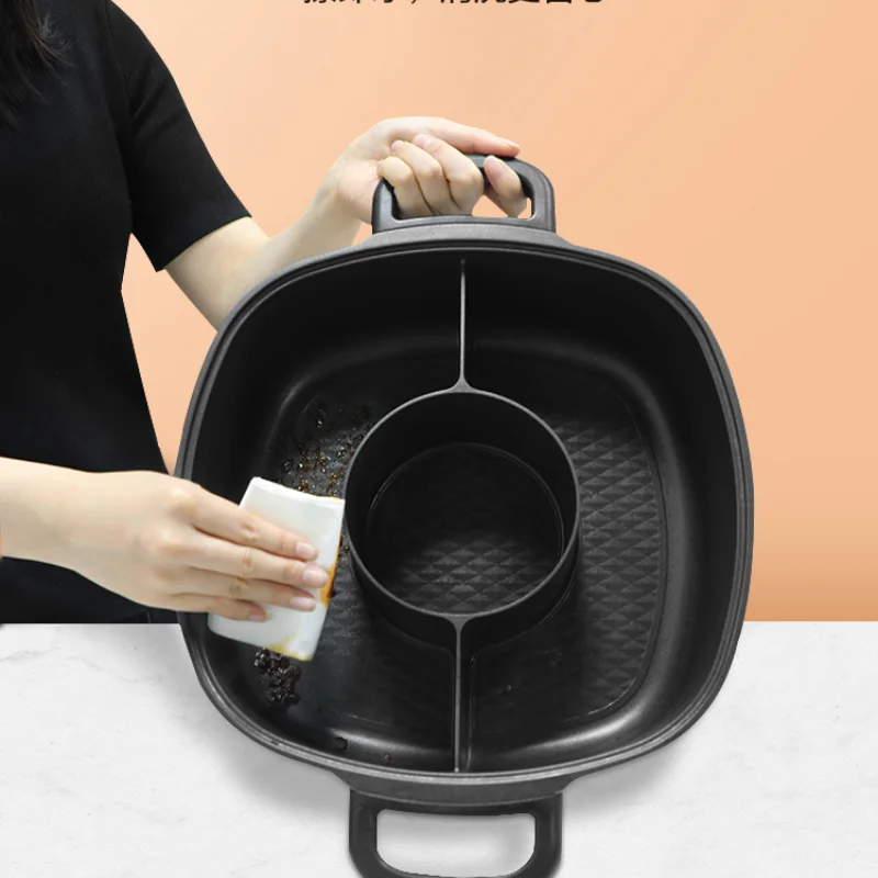 Supor Mandarin duck electric hot pot pot household plug-in multi-function integrated non-stick super large capacity cooking pot
Supor Mandarin duck electric hot pot pot household plug-in multi-function integrated non-stick super large capacity cooking pot