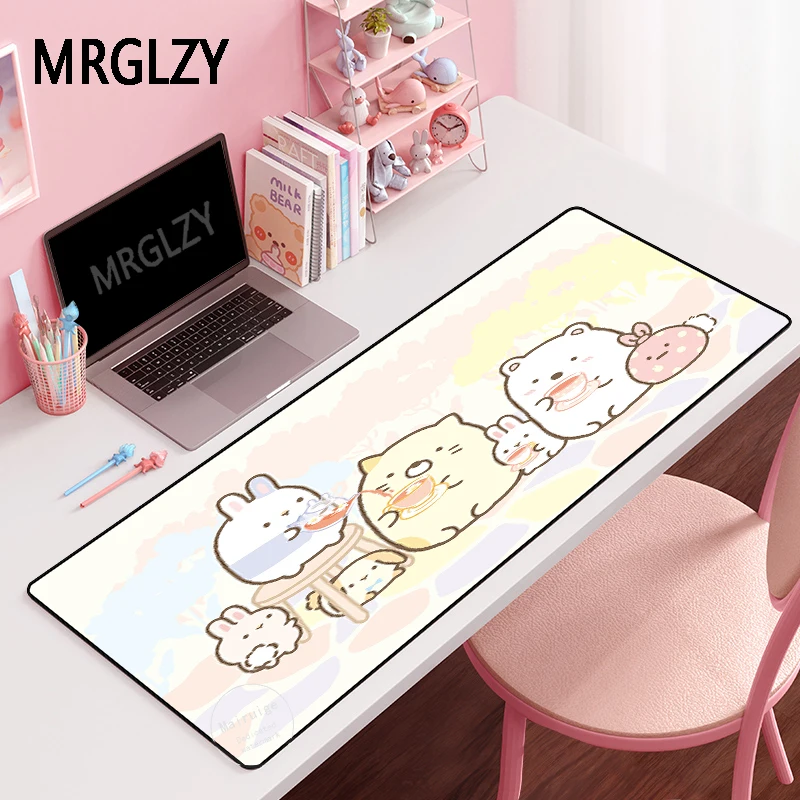 MRGLZY Large Gamer Cute Mouse Pad Sumikkogurashi NonslipMousePads Tablemat Carpet Laptop Gaming Accessories DeskMat for Csgo LOL
MRGLZY Large Gamer Cute Mouse Pad Sumikkogurashi NonslipMousePads Tablemat Carpet Laptop Gaming Accessories DeskMat for Csgo LOL