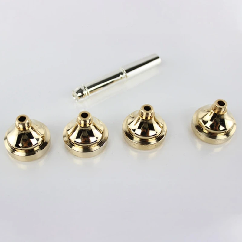 1 Set 7C/5C/3C/1.5C Mouthpiece for Trumpet Brass Gold Plated a Multi-Purpose T Adapter Professional Gold Nozzle
1 Set 7C/5C/3C/1.5C Mouthpiece for Trumpet Brass Gold Plated a Multi-Purpose T Adapter Professional Gold Nozzle