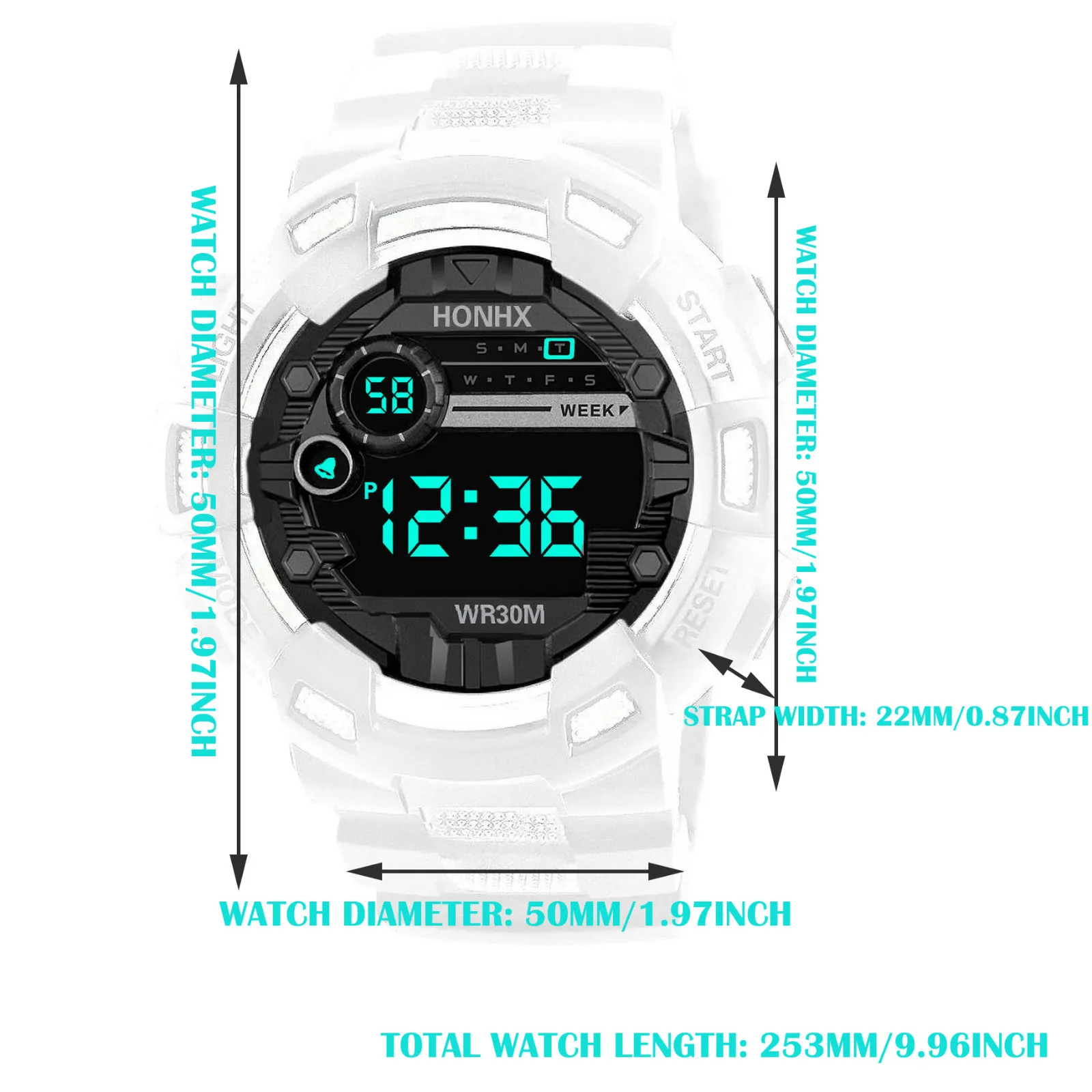 Watch digital watch Six Styles Of Cool Sports men Electronic Watches With Four Buttons Multifunction Electronic wristwatches
Watch digital watch Six Styles Of Cool Sports men Electronic Watches With Four Buttons Multifunction Electronic wristwatches