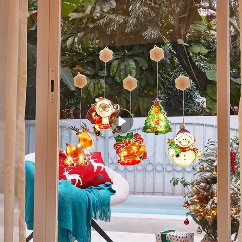 LED Christmas Decoration Lights Santa Claus Snowman Elk Shape Window Suction Cup Lights Xmas Holiday Home Decor Direct Sales
LED Christmas Decoration Lights Santa Claus Snowman Elk Shape Window Suction Cup Lights Xmas Holiday Home Decor Direct Sales