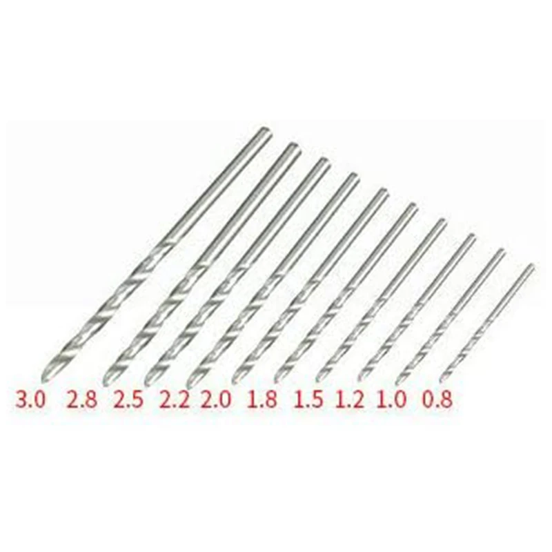 11 Pieces of Spiral Hand Drill Semi-Automatic Pin Vise Drilling and Engraving Twist Drill Set (0.8-3mm)
11 Pieces of Spiral Hand Drill Semi-Automatic Pin Vise Drilling and Engraving Twist Drill Set (0.8-3mm)