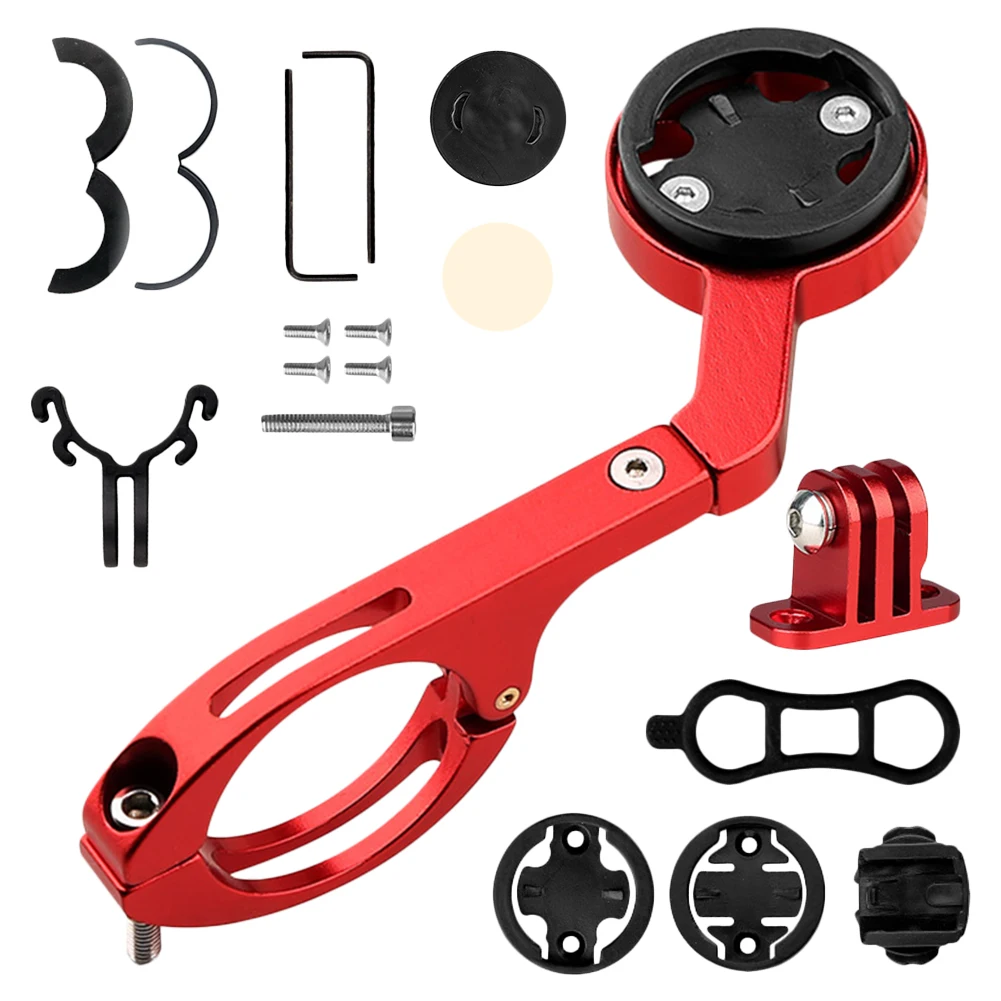 Cycling Bike Computers Mount Gopro Combo Mount Bicycle Handlebar Sports Action Camera Out Front Holder for Garmin/Bryton/IGS
Cycling Bike Computers Mount Gopro Combo Mount Bicycle Handlebar Sports Action Camera Out Front Holder for Garmin/Bryton/IGS