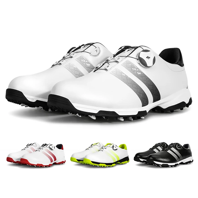 Leather Waterproof Men Shoes Outdoor Grass Walking Golf Sneakers Professional Lightweight Outdoor Golfing Sport Trainers Casual
Leather Waterproof Men Shoes Outdoor Grass Walking Golf Sneakers Professional Lightweight Outdoor Golfing Sport Trainers Casual