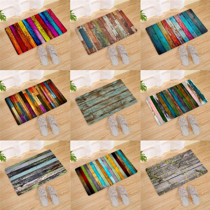 Home Decorative Front Door Mat Wood Pattern Printed Flannel Anti-Slip Floor Mat Carpet Entrance Doormat Rug Long Kitchen Mat
Home Decorative Front Door Mat Wood Pattern Printed Flannel Anti-Slip Floor Mat Carpet Entrance Doormat Rug Long Kitchen Mat